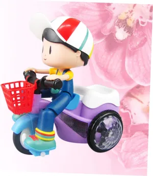 UPKOCH Creative Tricycle Toy Multifunctional Lights for Boys for Outdoor Riding Adventures