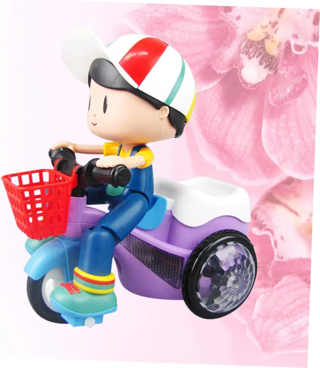 UPKOCH Creative Tricycle Toy Multifunctional Lights for Boys for Outdoor Riding Adventures
