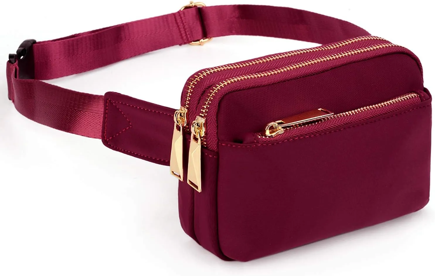 UTO Fanny Pack for Women Crossbody Trendy Fashion Belt Purse Chest Waist Hip Bumbag for Outdoor Shopping Travel Hiking