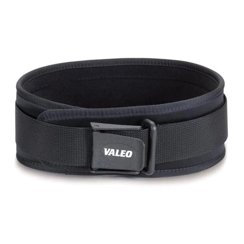 Valeo VA4678XL Classic Back Support, X-Large, 38-43" Waist Size, 6" Width, Nylon, Black
