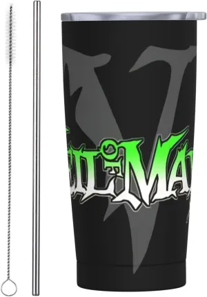 Veil Of Musics Maya Stainless Steel Insulated Car Sippy Cup With Lid Travel Mug for Cold Hot 20 oz