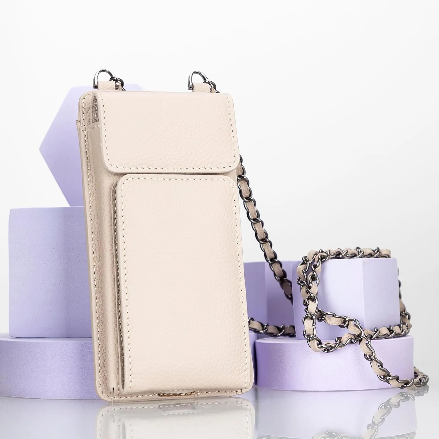 VENOULT Crossbody Women Wallet fits iPhone 16 Pro MAX / 17 Pro MAX