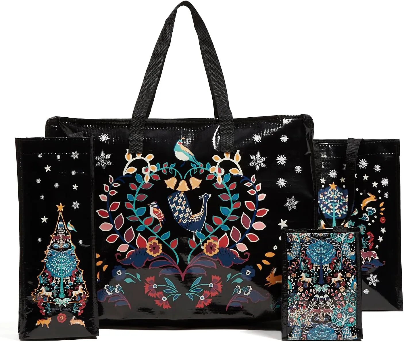 Vera Bradley Women's 4 Piece Market Tote Bag Set