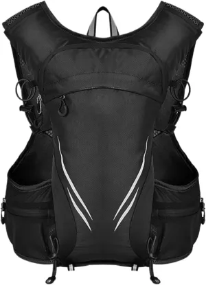 Vest & Chest Bag - Men & Women, Running Vest Holster | Lightweight Adjustable Running Vest Bag, Breathable Mountaineering