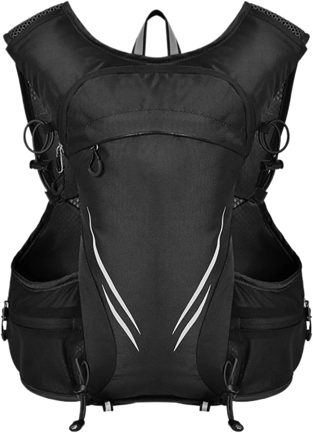 Vest & Chest Bag - Men & Women, Running Vest Holster | Lightweight Adjustable Running Vest Bag, Breathable Mountaineering