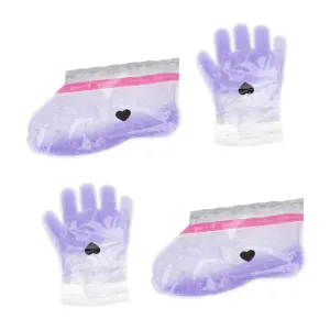VICASKY 2pairs Lavender Paraffin Wax Therapy for Nourishing Moisturizing Treatment Covers for Hydration and Care for Home Use and Spa
