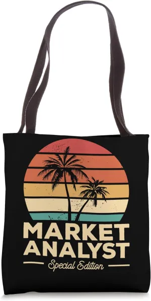 Vintage Market Analyst Tote Bag