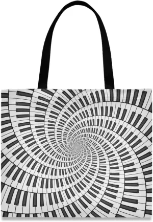 visesunny Stylish Women Canvas Shoulder Tote Bags Casual Bag Ladies Shopping Handbag for GYM Hiking Picnic Travel Beach