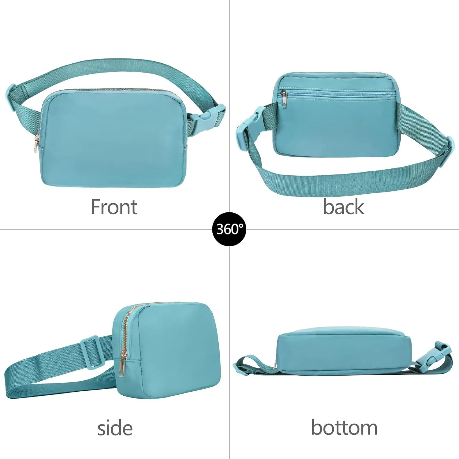 VOROLO Fanny Pack For Women And Men Crossbody Bag Belt Bag with Adjustable Strap Mothers Day Gifts