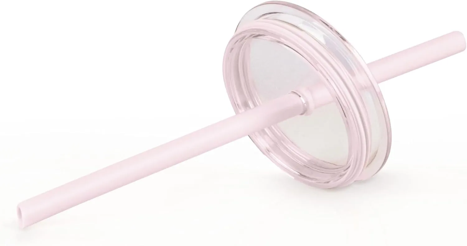 W&P Porter Straw Lid for Insulated Tumbler, Leak-Proof, BPA Free, Blush