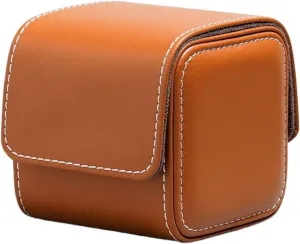 Watch Case Single Watch Storage Box High-end PU Skin Watch Display and Vintage Style Watch Holder Watch Display Box