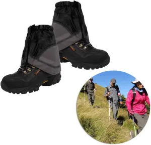Waterproof Hiking Gaiters Nylon for Women Snowproof Sandproof Outdoor Gear Breathable Rain Gear Random Color