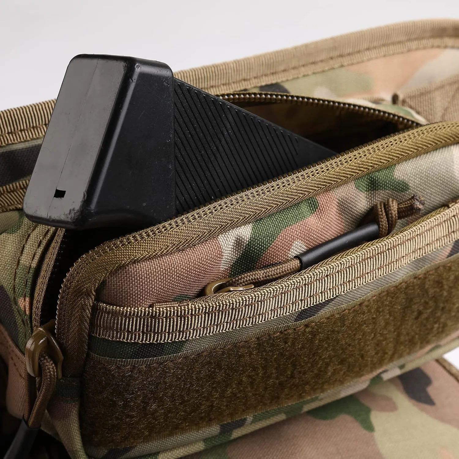 Waterproof Military Tactical Drop Leg Pouch Bag Type B Cross Over Leg Rig Outdoor Bike Cycling Hiking Thigh Bag