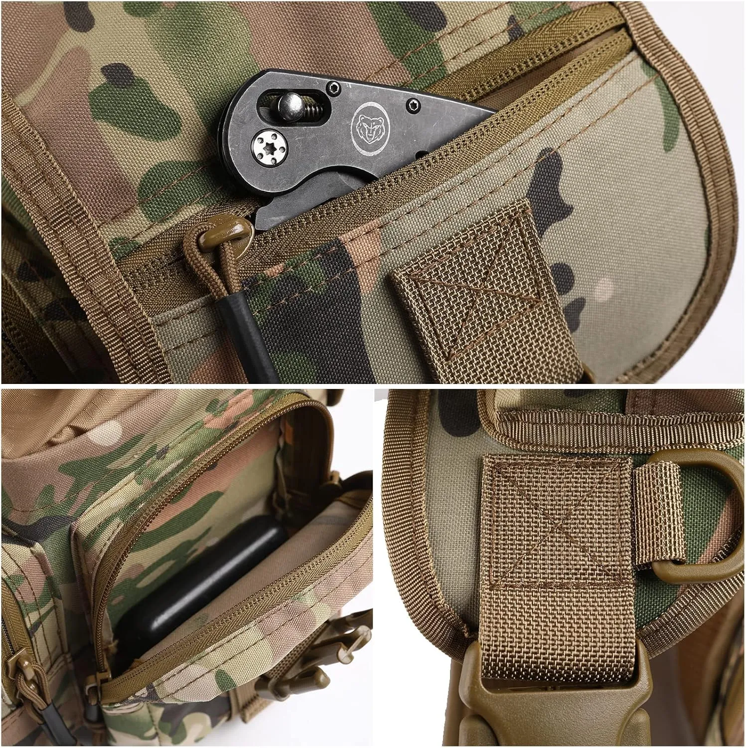 Waterproof Military Tactical Drop Leg Pouch Bag Type B Cross Over Leg Rig Outdoor Bike Cycling Hiking Thigh Bag