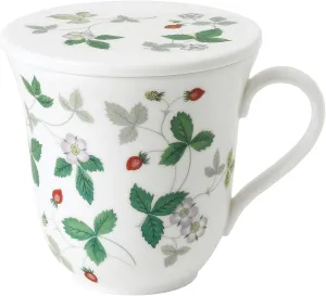 Wedgwood Wild Strawberry Lidded Mug