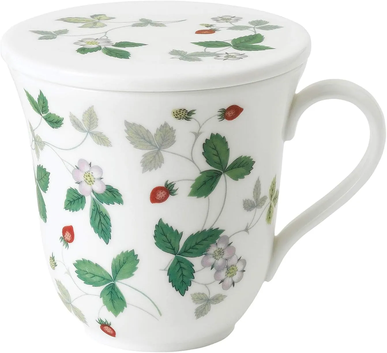 Wedgwood Wild Strawberry Lidded Mug