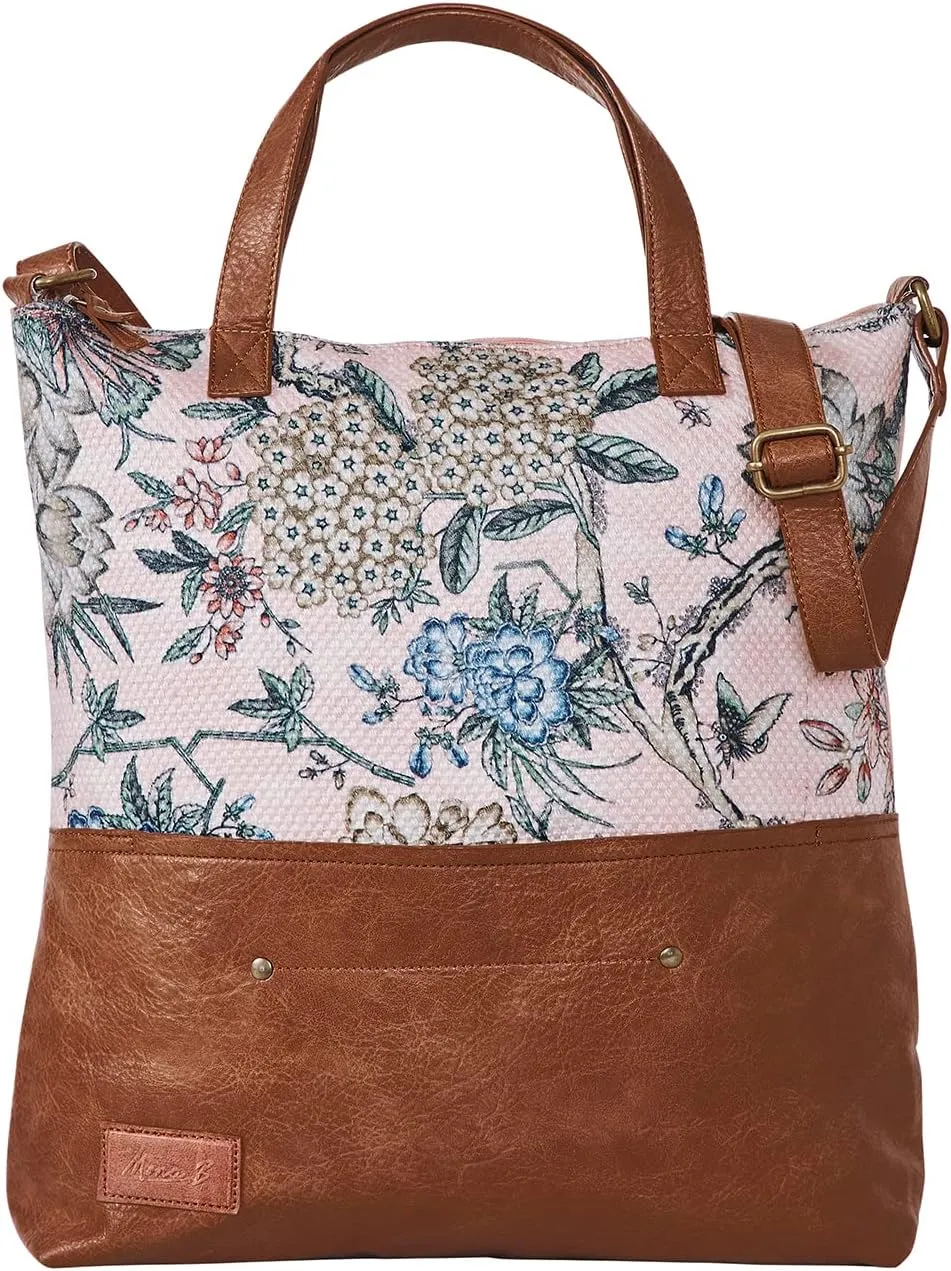 Western Style Canvas Handbag for Women | Zipper Tote Bag | Crossbody Bag | Stylish Vintage Shoulder Bags Women