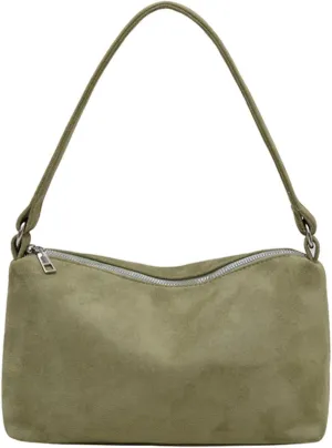 Women 2025 Fall Winter Retro Suede Shoulder Bag Small Hand Purse Soft PU Suede Clutch Bag