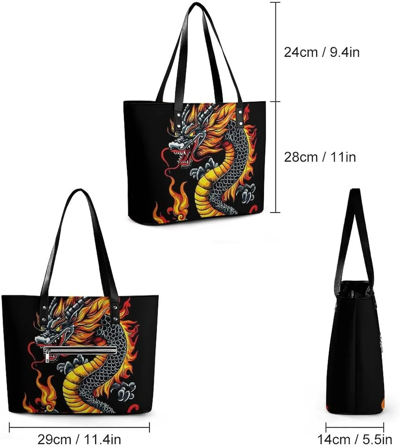 Women Fashion Large Tote Shoulder Handbag Travel Shoulder Bag