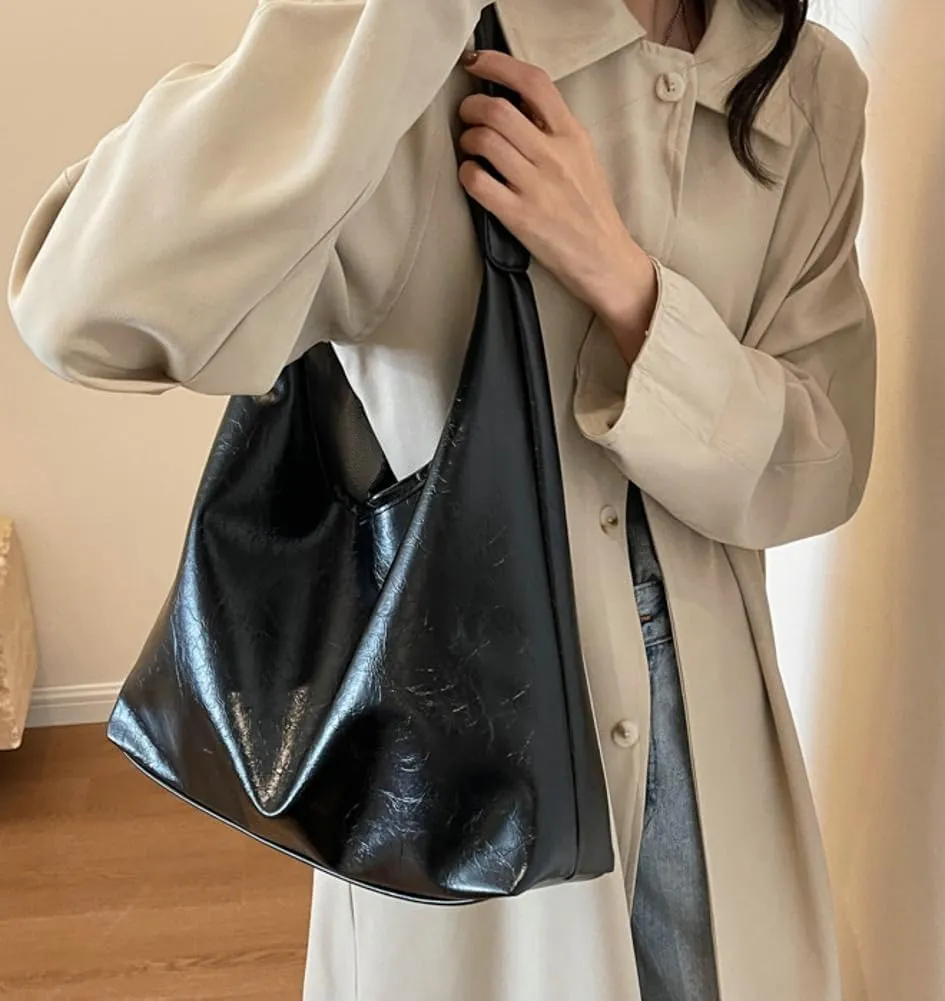 Women Tote Bags Soft Satchel Handbags PU Leather Tote Shoulder Bag Ladies Work Dating 2024