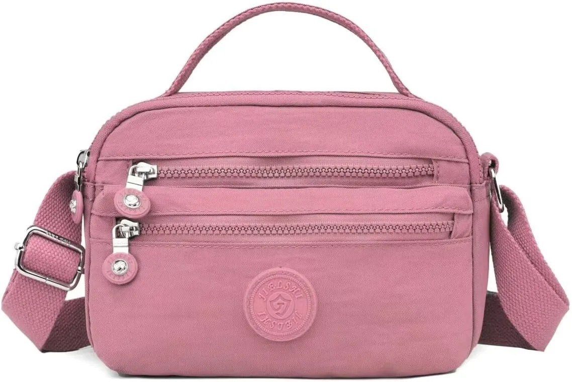 Women's Crossbody bag Nylon Waist bag Shoulder bag Waterproof Shopping Handbag Travel Day Package Shoulder bag