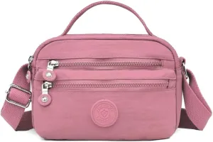 Women's Crossbody bag Nylon Waist bag Shoulder bag Waterproof Shopping Handbag Travel Day Package Shoulder bag