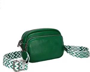 Women's Crossbody Handbag Genuine Leather Phone Bag For With Zipper Mini Cowhide Purse Crossbody Bag