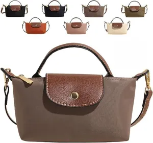 Women's Fashion mini bag, crossbody bag, solid color square wallet that can be carried playfully, elegant handbag wallet