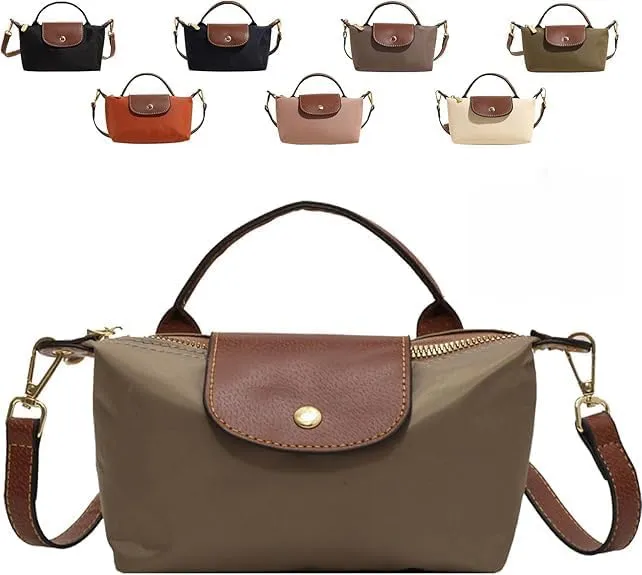 Women's Fashion mini bag, crossbody bag, solid color square wallet that can be carried playfully, elegant handbag wallet
