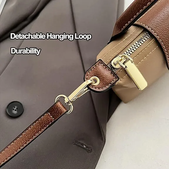 Women's Fashion mini bag, crossbody bag, solid color square wallet that can be carried playfully, elegant handbag wallet