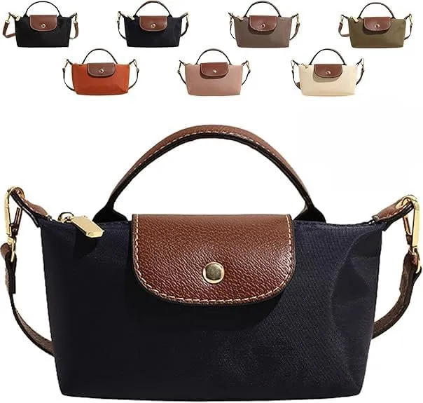 Women's Fashion mini bag, crossbody bag, solid color square wallet that can be carried playfully, elegant handbag wallet
