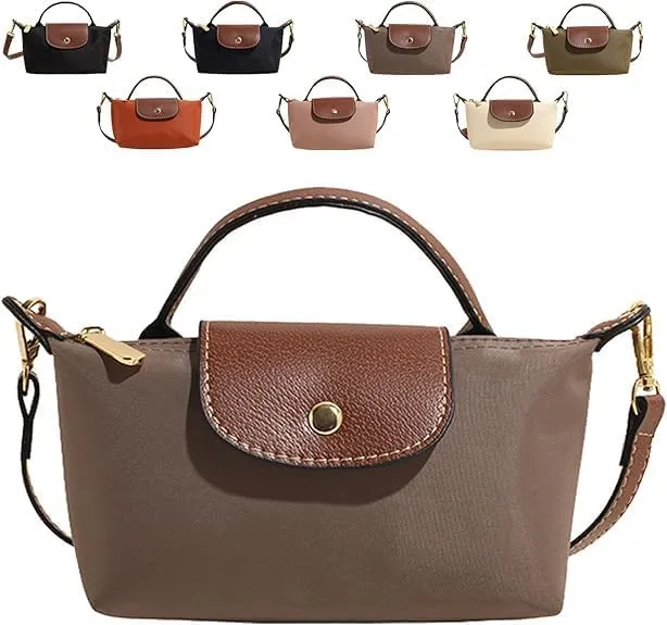 Women's Fashion mini bag, crossbody bag, solid color square wallet that can be carried playfully, elegant handbag wallet