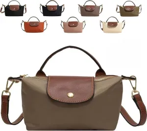 Women's Fashion mini bag, crossbody bag, solid color square wallet that can be carried playfully, elegant handbag wallet