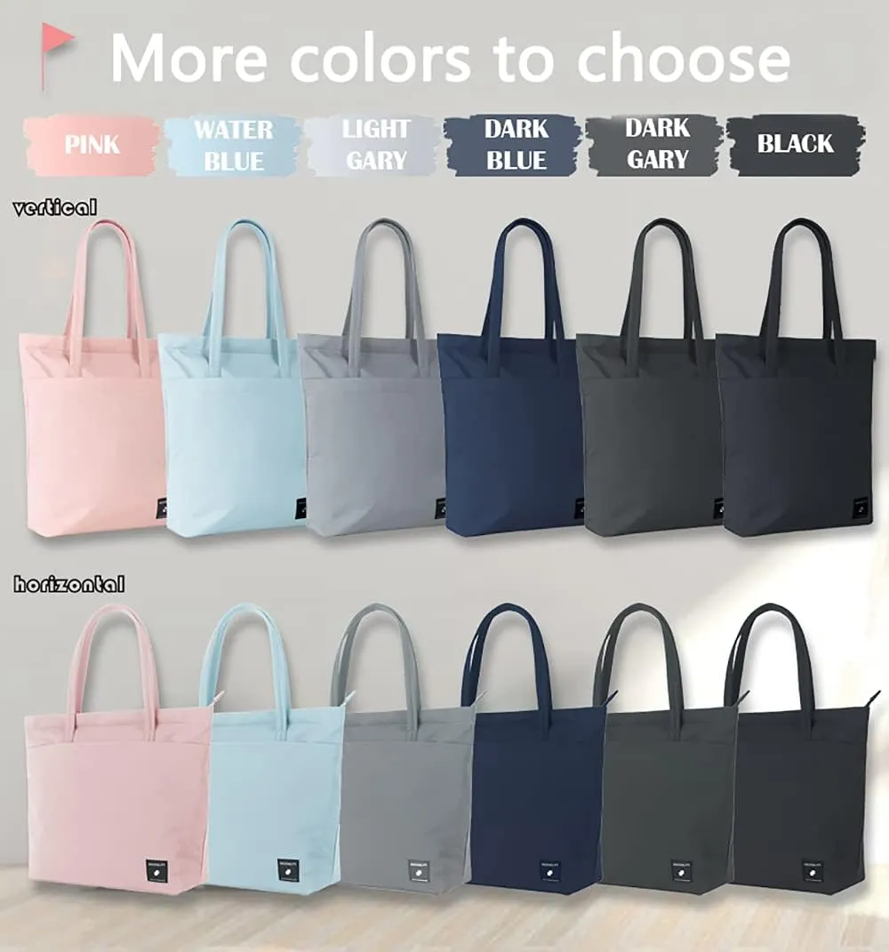 Womens Large Waterproof Tote Bag Shoulder Bag with Multi-pocket for Work Gym Pool and Daily Bags