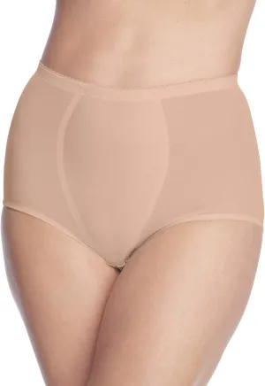 Women's Plus Size Brief Power Mesh Firm Control 2-Pack