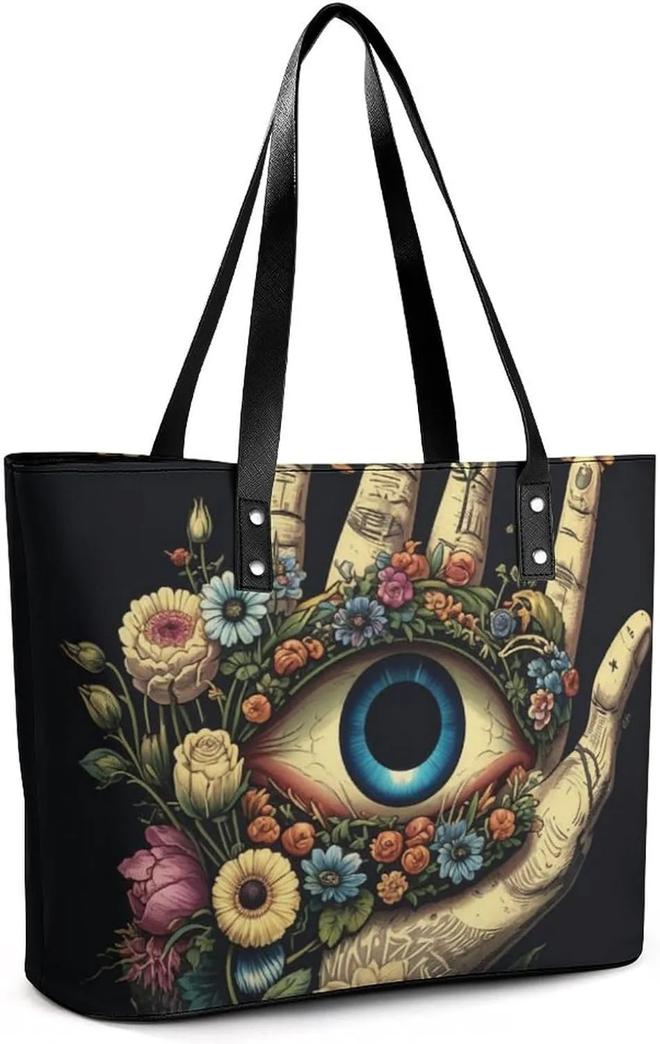 Womens Shoulder Bag, Large Shoulder Bags Casual Handbags, Large Capacity PU Leather Shopping Work Bag