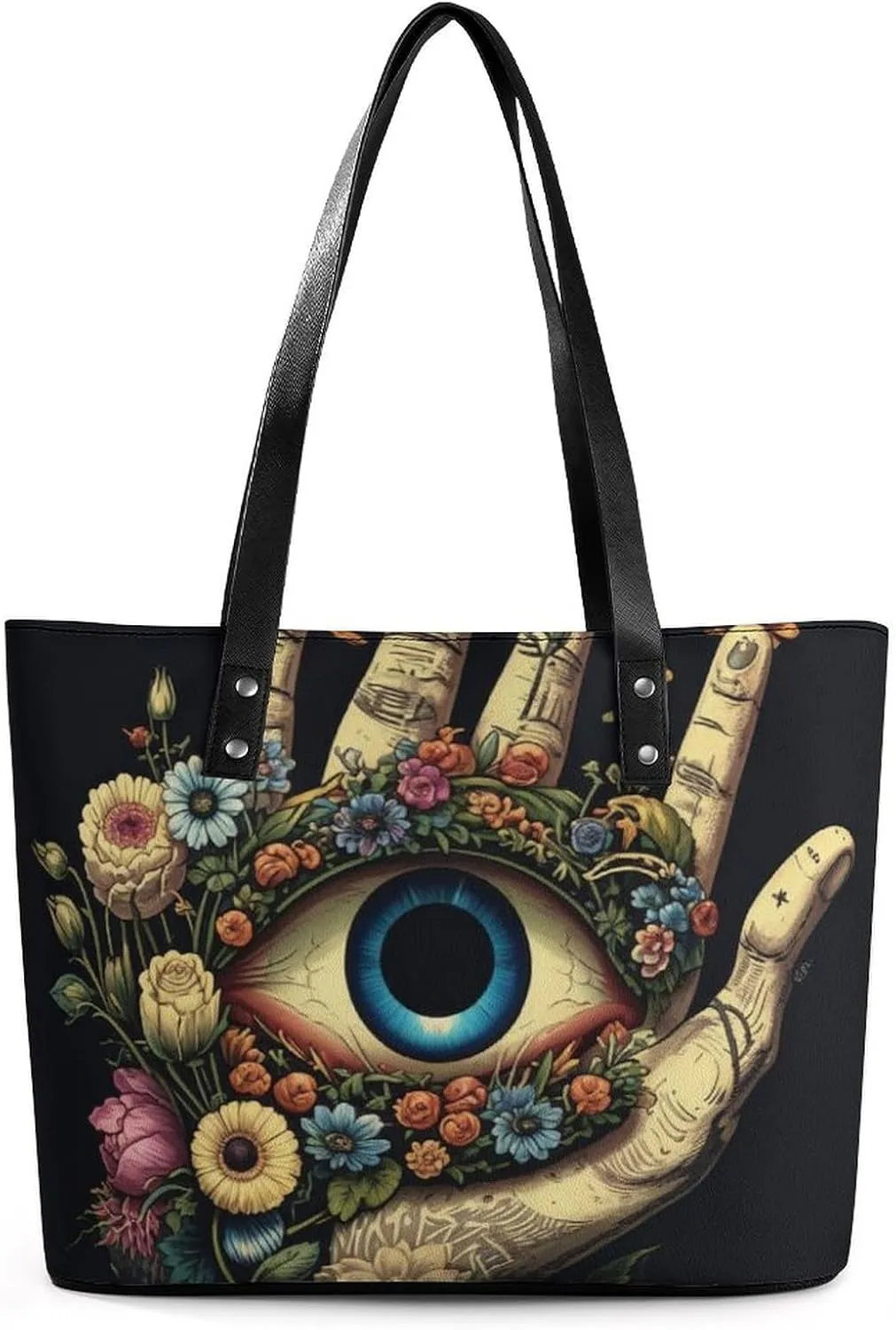 Womens Shoulder Bag, Large Shoulder Bags Casual Handbags, Large Capacity PU Leather Shopping Work Bag