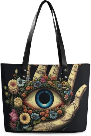 Womens Shoulder Bag, Large Shoulder Bags Casual Handbags, Large Capacity PU Leather Shopping Work Bag