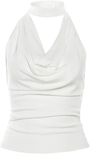 Women's Solid Casual Staple Halter Vest Breathable Lightweight Summer Travel Beach Outdoor Tank Tops
