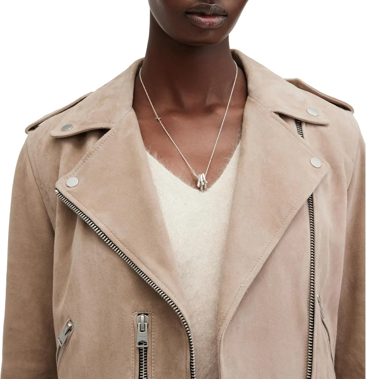Women's Suede Balfern Biker