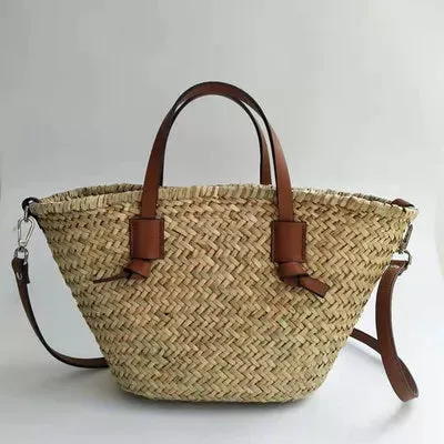 Woven Straw Rattan Basket Bag (For AU/UK/USA only)