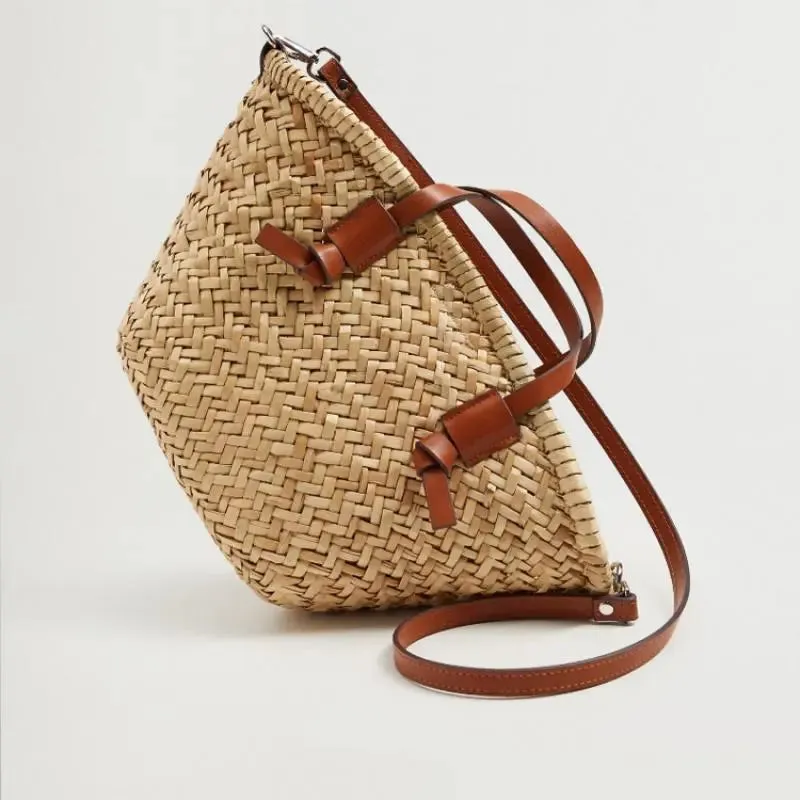 Woven Straw Rattan Basket Bag (For AU/UK/USA only)