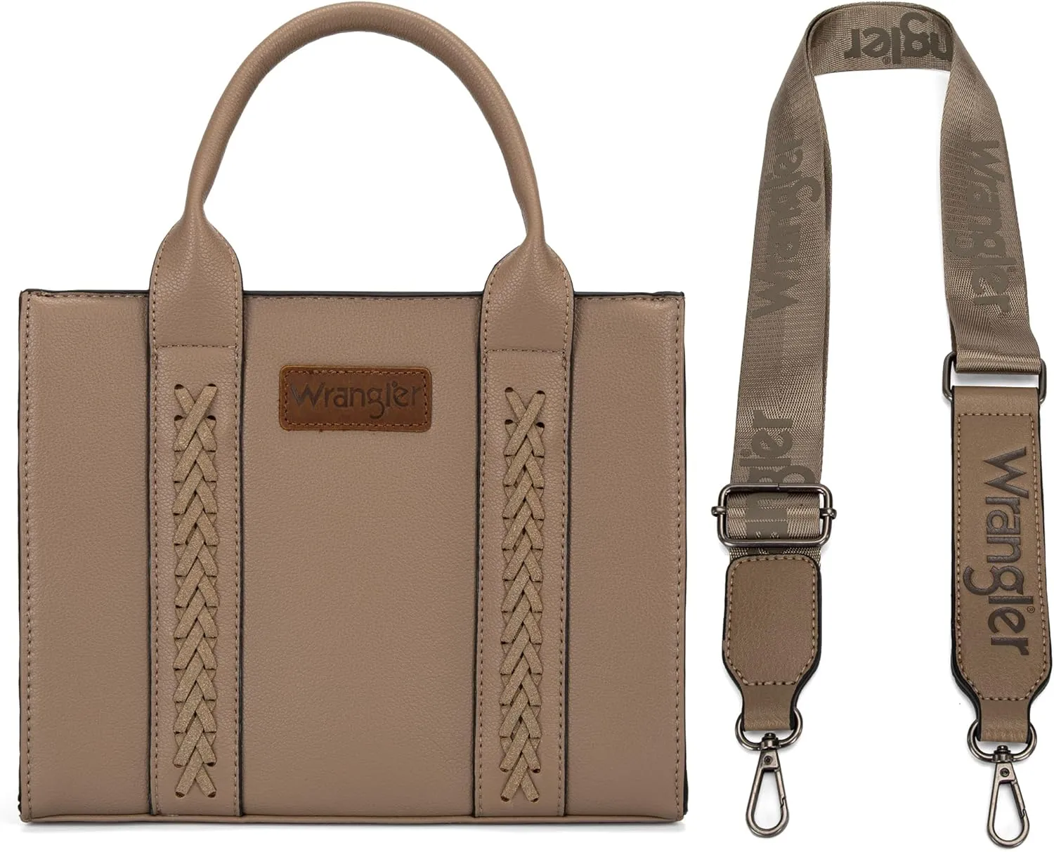 Wrangler Purse for Women Medium Tote Bag Handbags Top-Handle