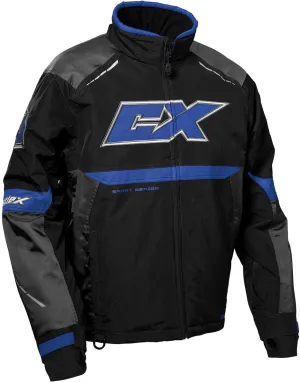 X Men's Blade G5 Jacket (Charcoal/Blue/Black - Large)