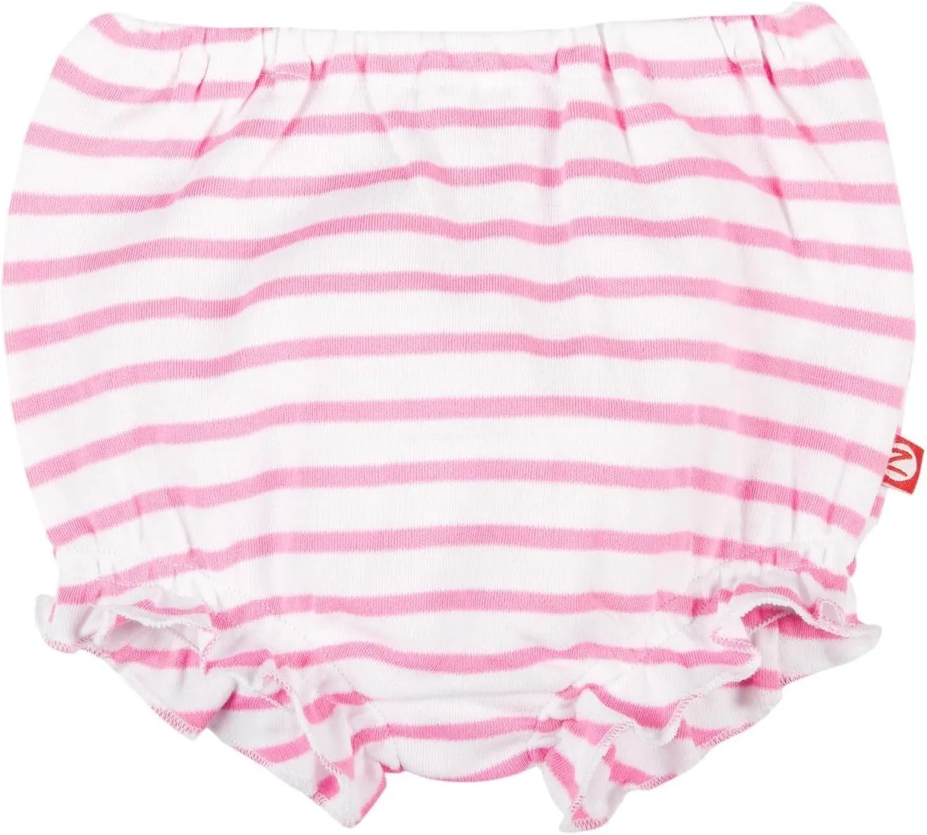 Zutano Baby Girls' Hot Pink Breton Stripe Bloomer