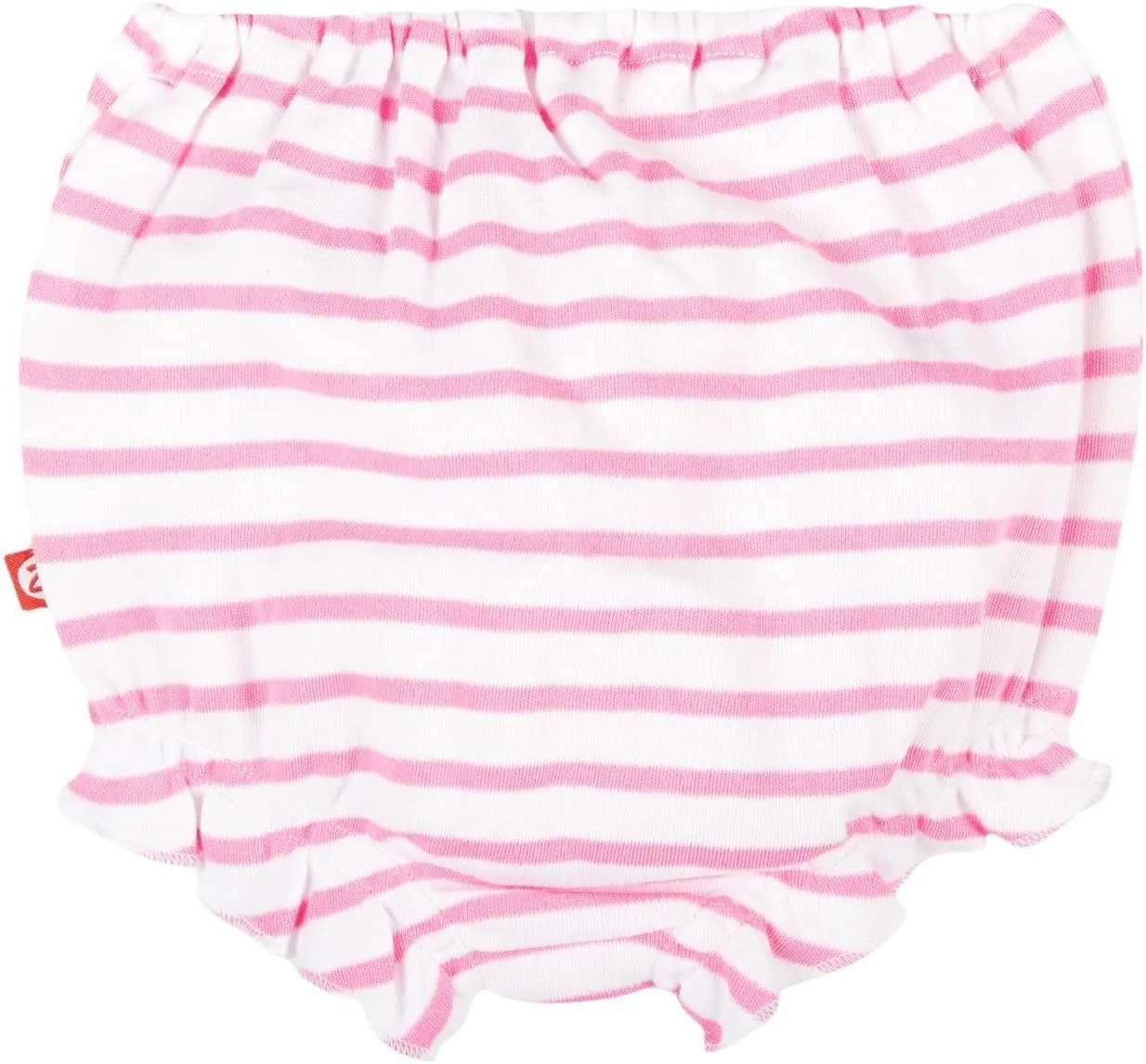 Zutano Baby Girls' Hot Pink Breton Stripe Bloomer